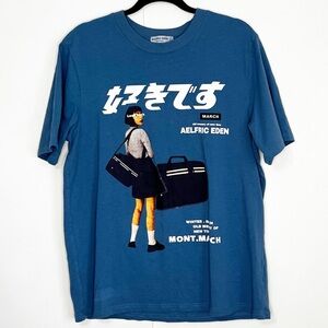 Aelfric Eden Japanese Blue T-shirt‎
